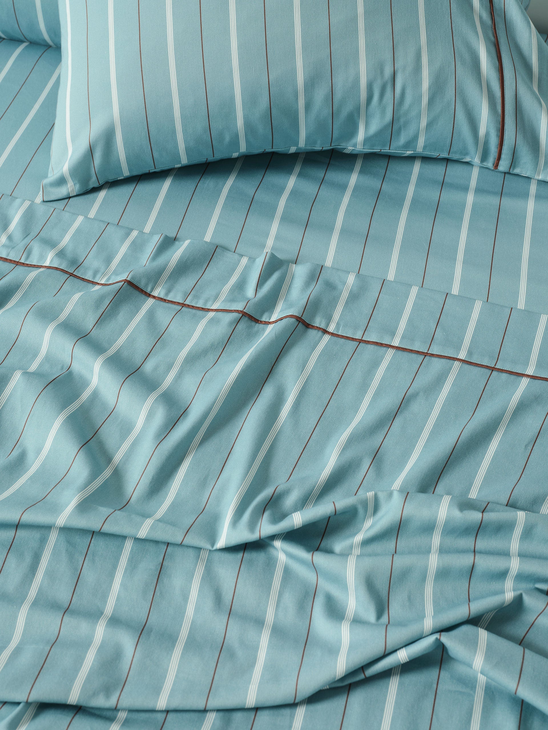 Linen House Monday Stripe Reef Sheet Set