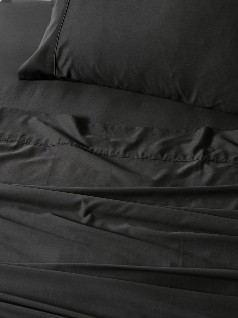 Linen House Nara Charcoal Sheet Set