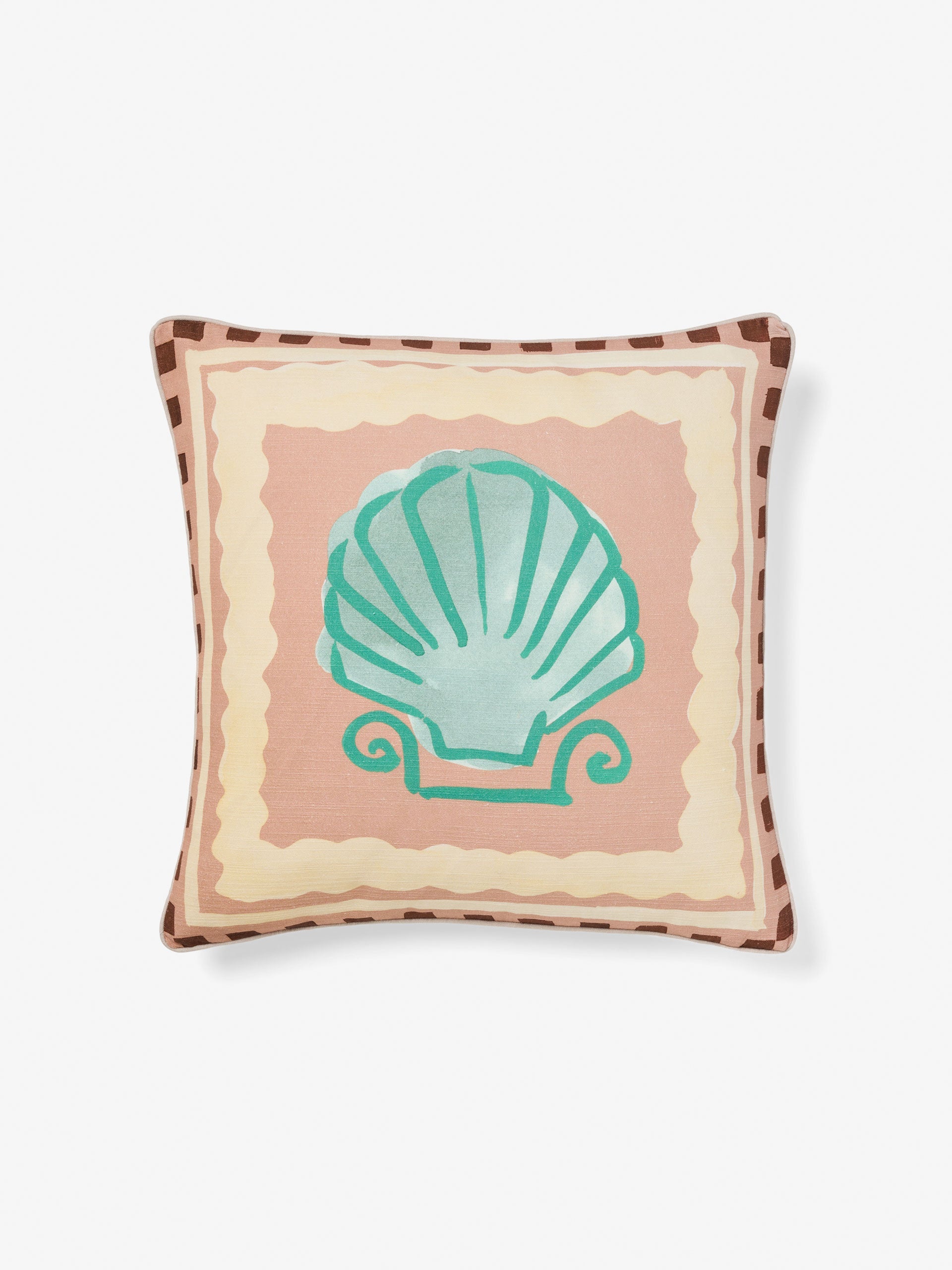 Linen House Oceana Fish Cushion 48x48cm