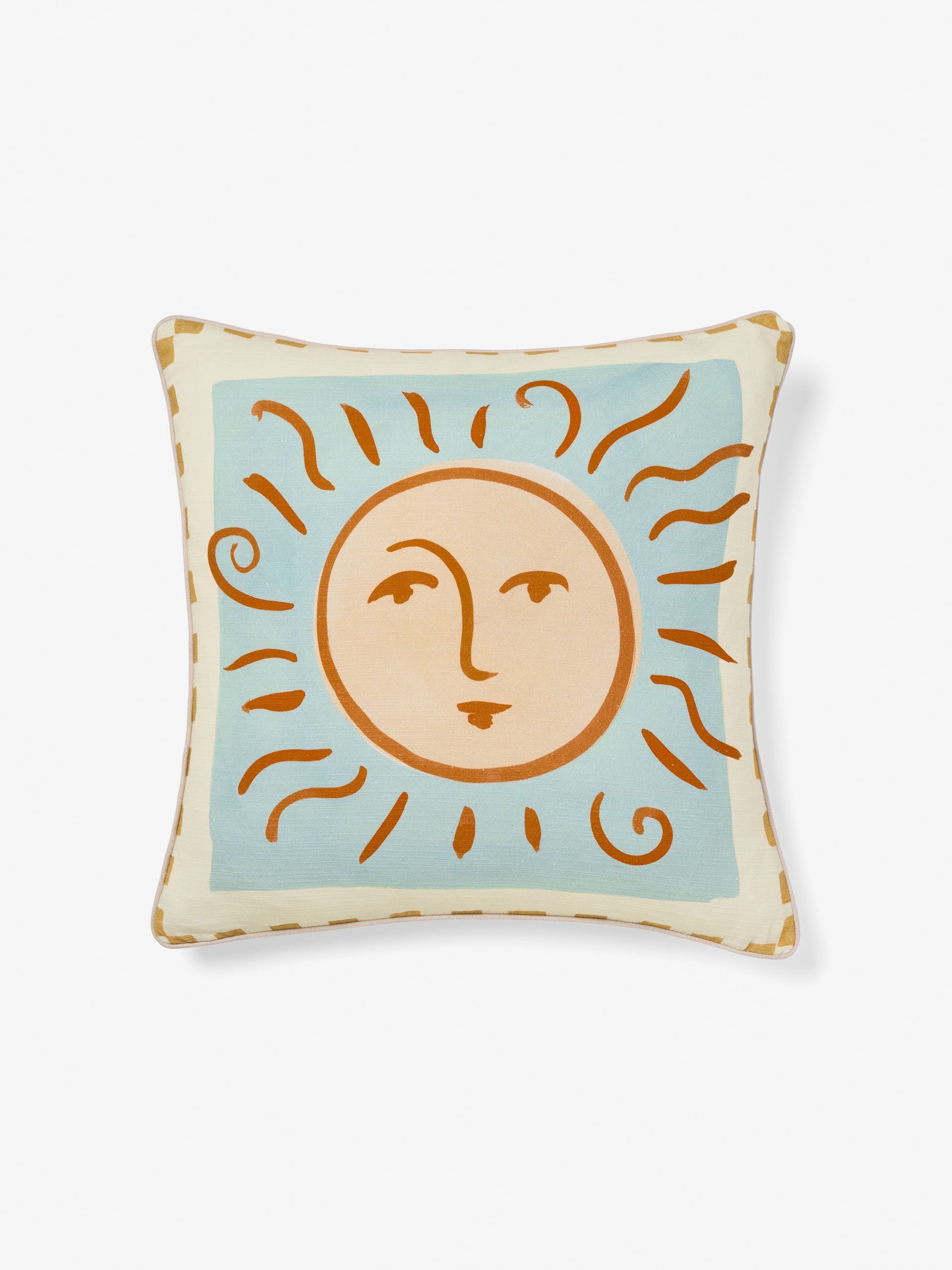 Linen House Oceana Fish Cushion 48x48cm