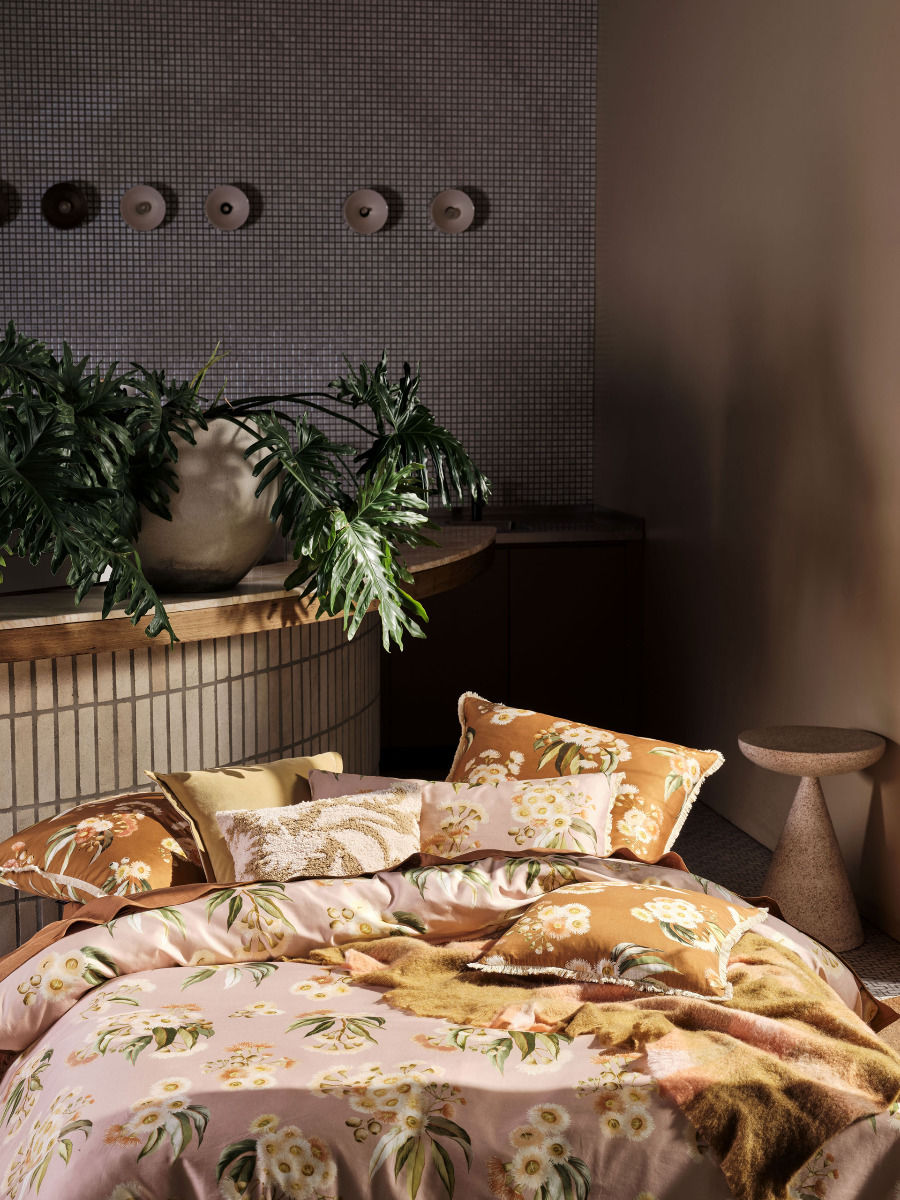 LINEN HOUSE OLLI QUILT COVER SET Linen House