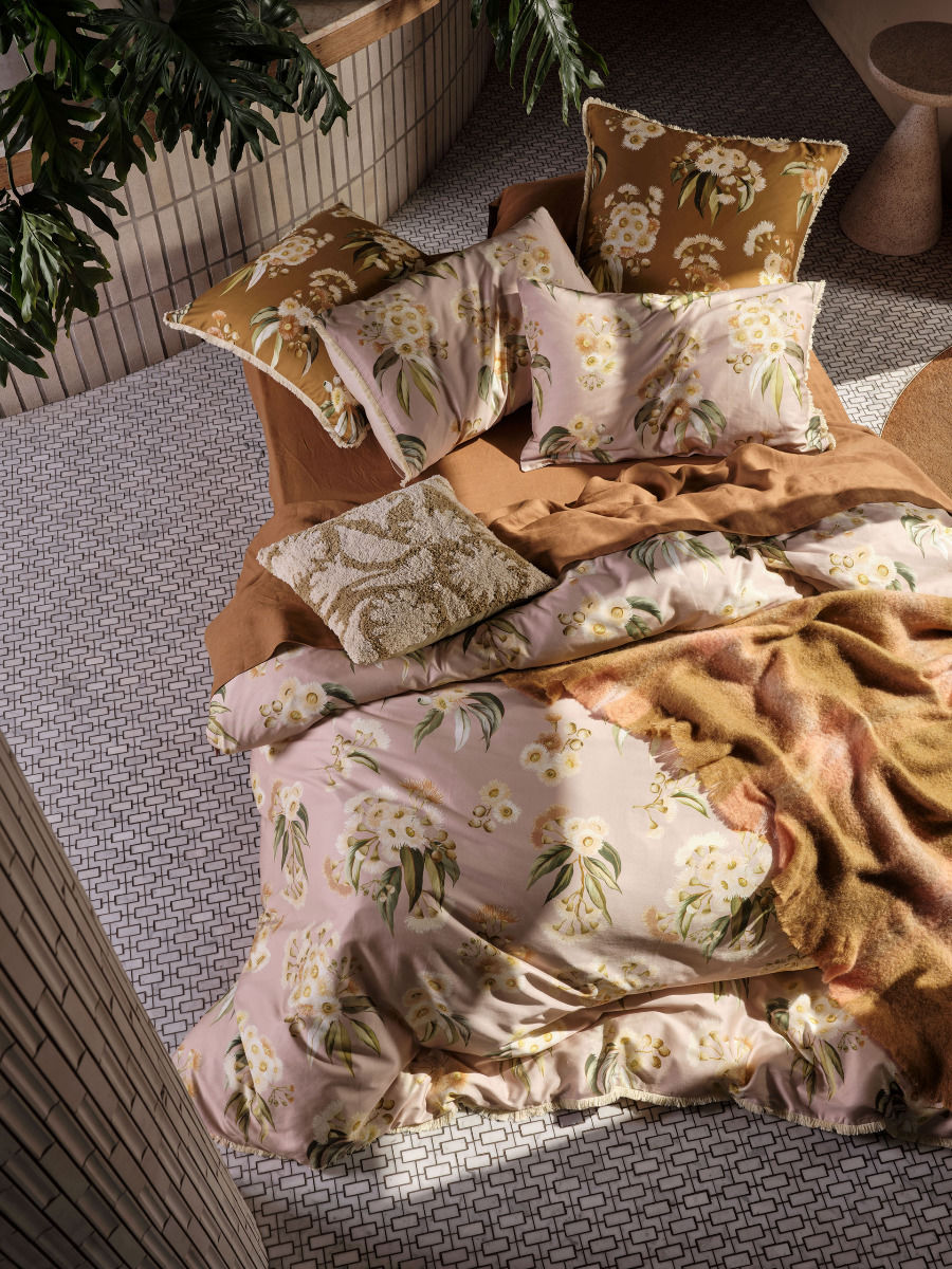 LINEN HOUSE OLLI QUILT COVER SET Linen House