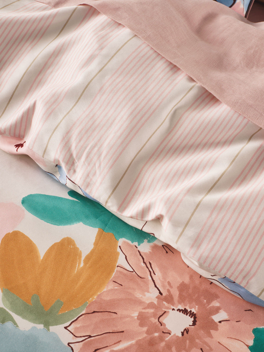 LINEN HOUSE PARRIS MULTI QUILT COVER SET Linen House