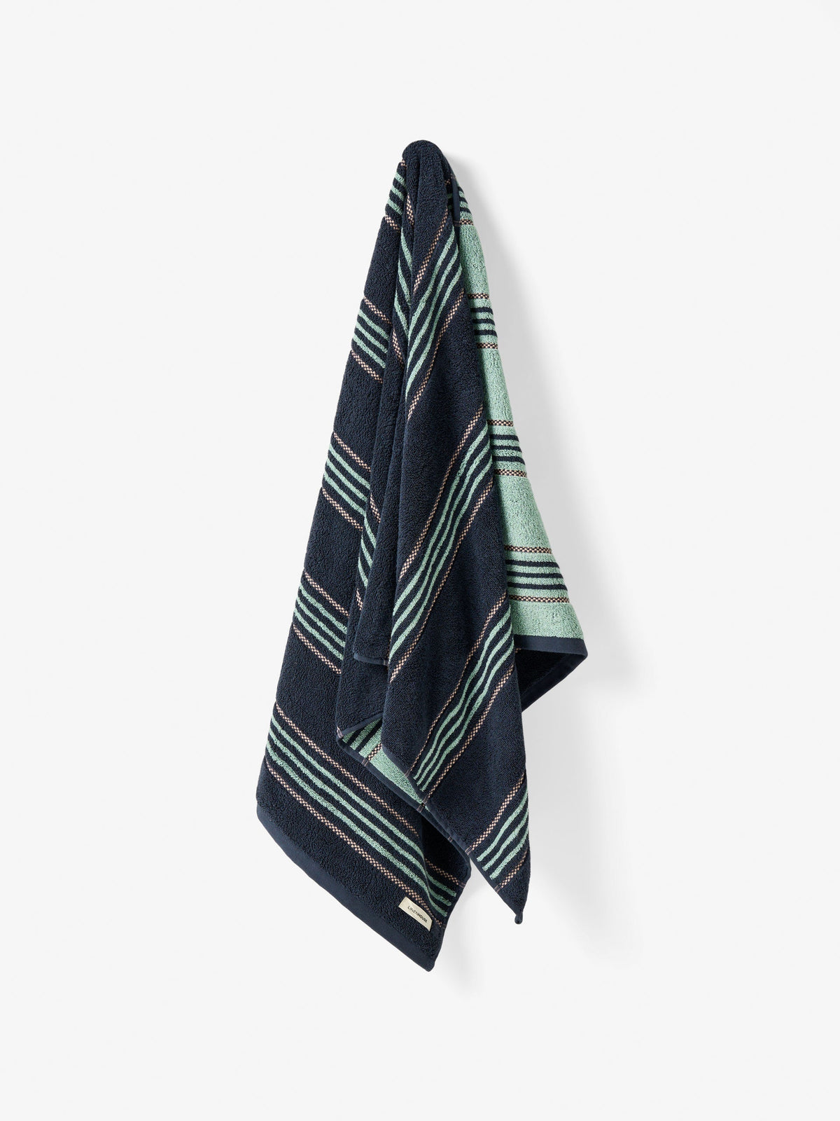 Linen House | Payton Navy 4-Piece Towel Pack