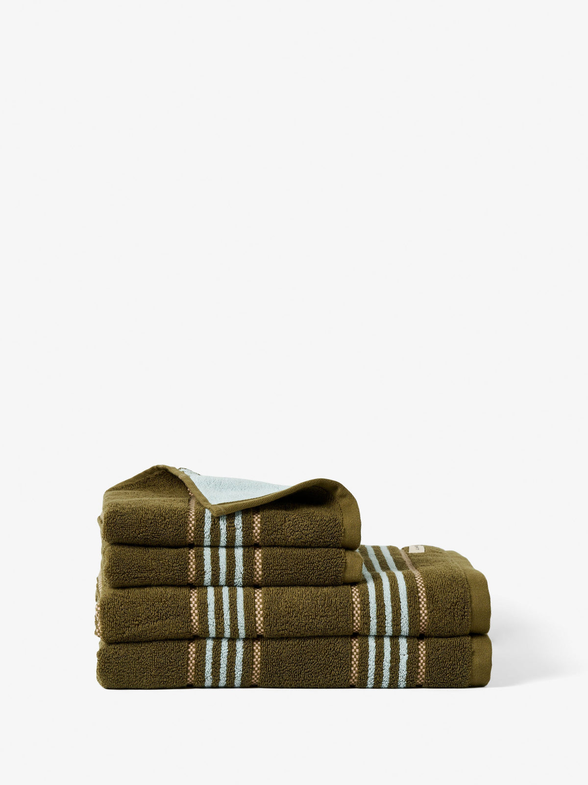 Linen House | Payton Navy 4-Piece Towel Pack