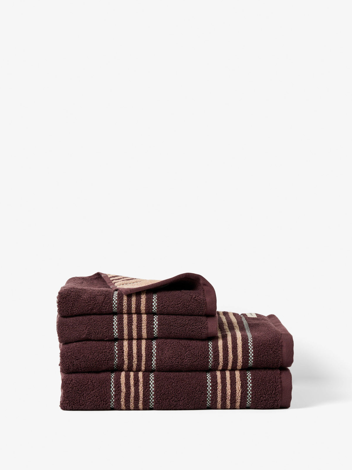 Linen House | Payton Navy 4-Piece Towel Pack