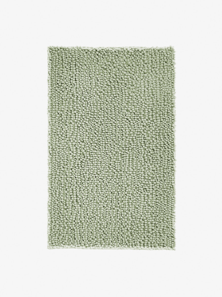 Linen House Reed Toggle Evergreen Bath Mat