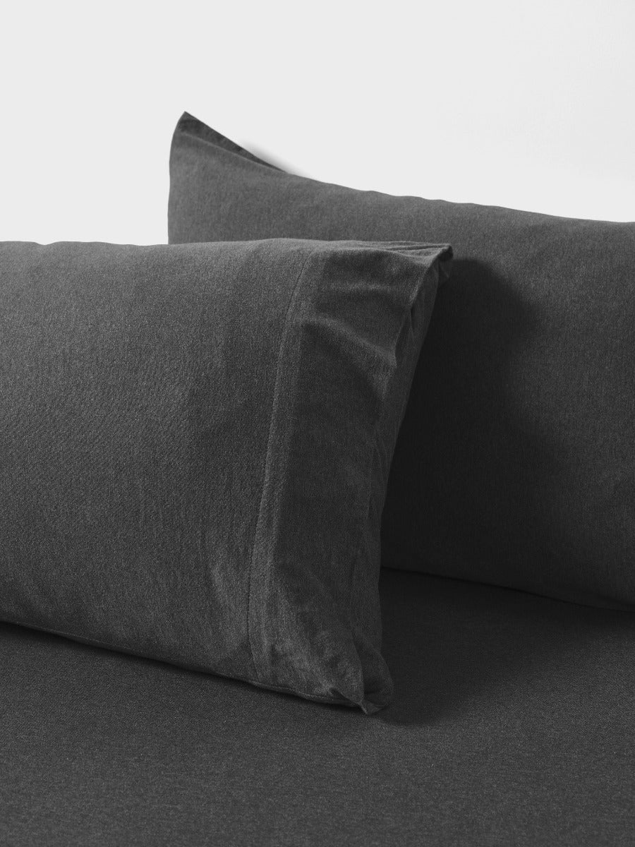 LINEN HOUSE RYLAND | CHARCOAL SHEET SET Linen House