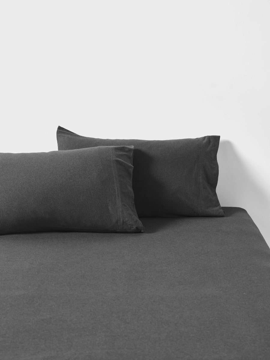 LINEN HOUSE RYLAND | CHARCOAL SHEET SET Linen House