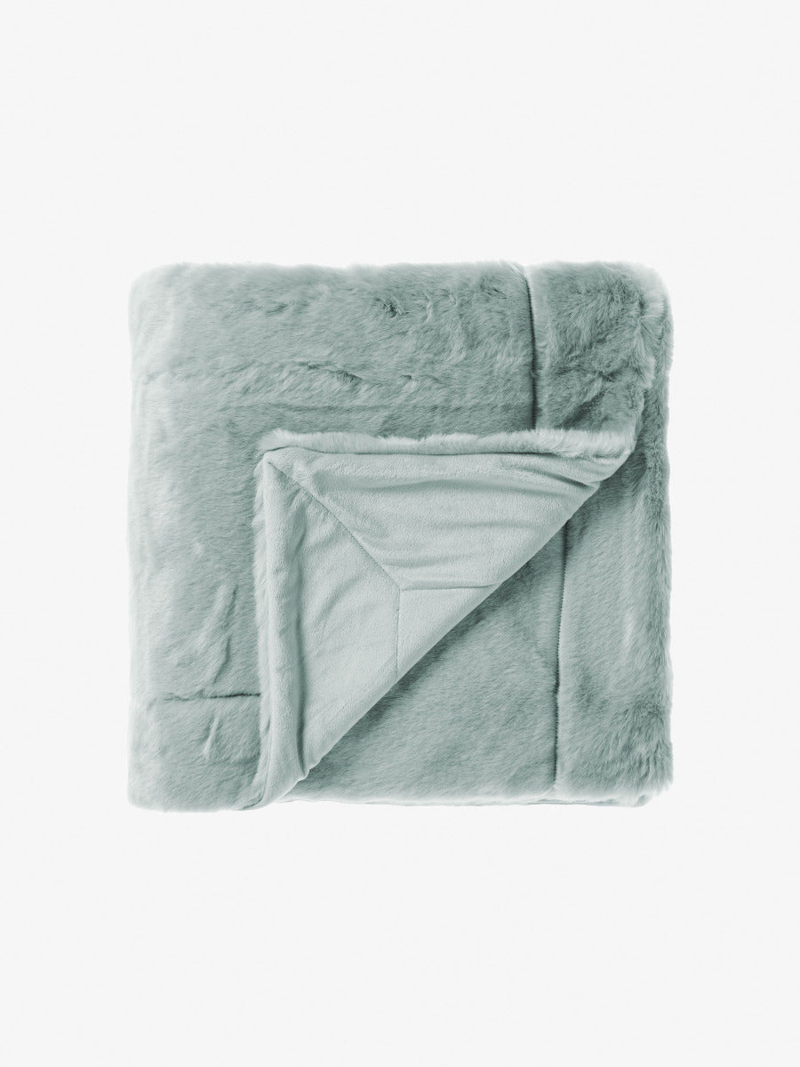 Linen House SELMA THROW - MIST Linen House