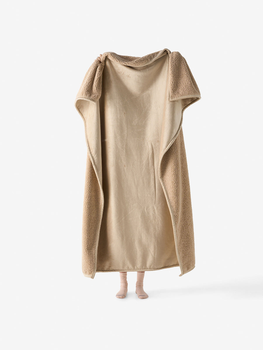 Linen House SENA BLANKET - FRAPPE Linen House