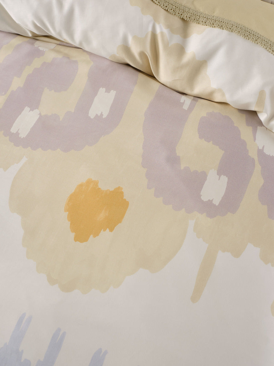 LINEN HOUSE SIVAN PISTACHIO QUILT COVER SET Linen House