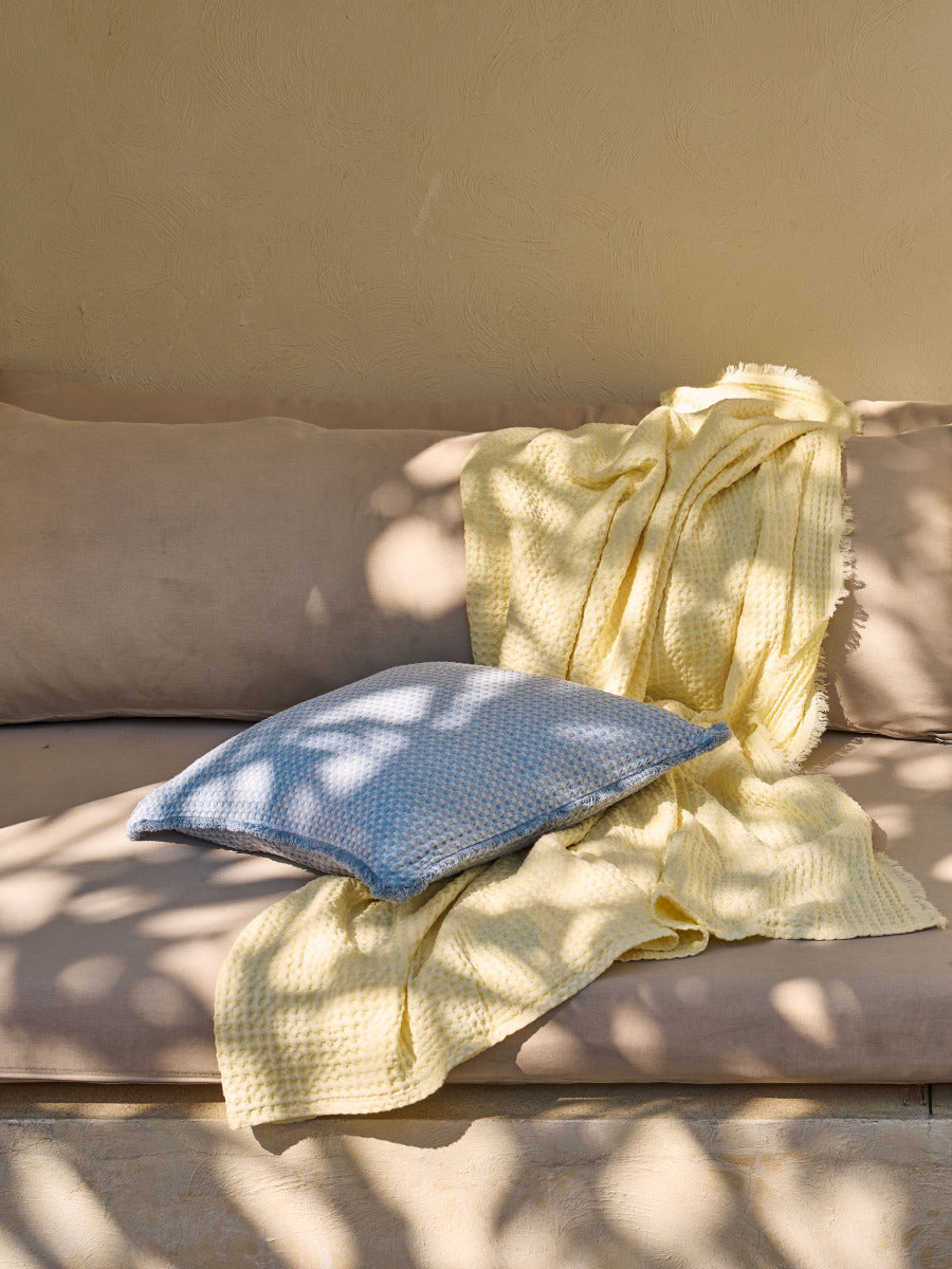 LINEN HOUSE SALTWATER | BUTTER THROW Linen House