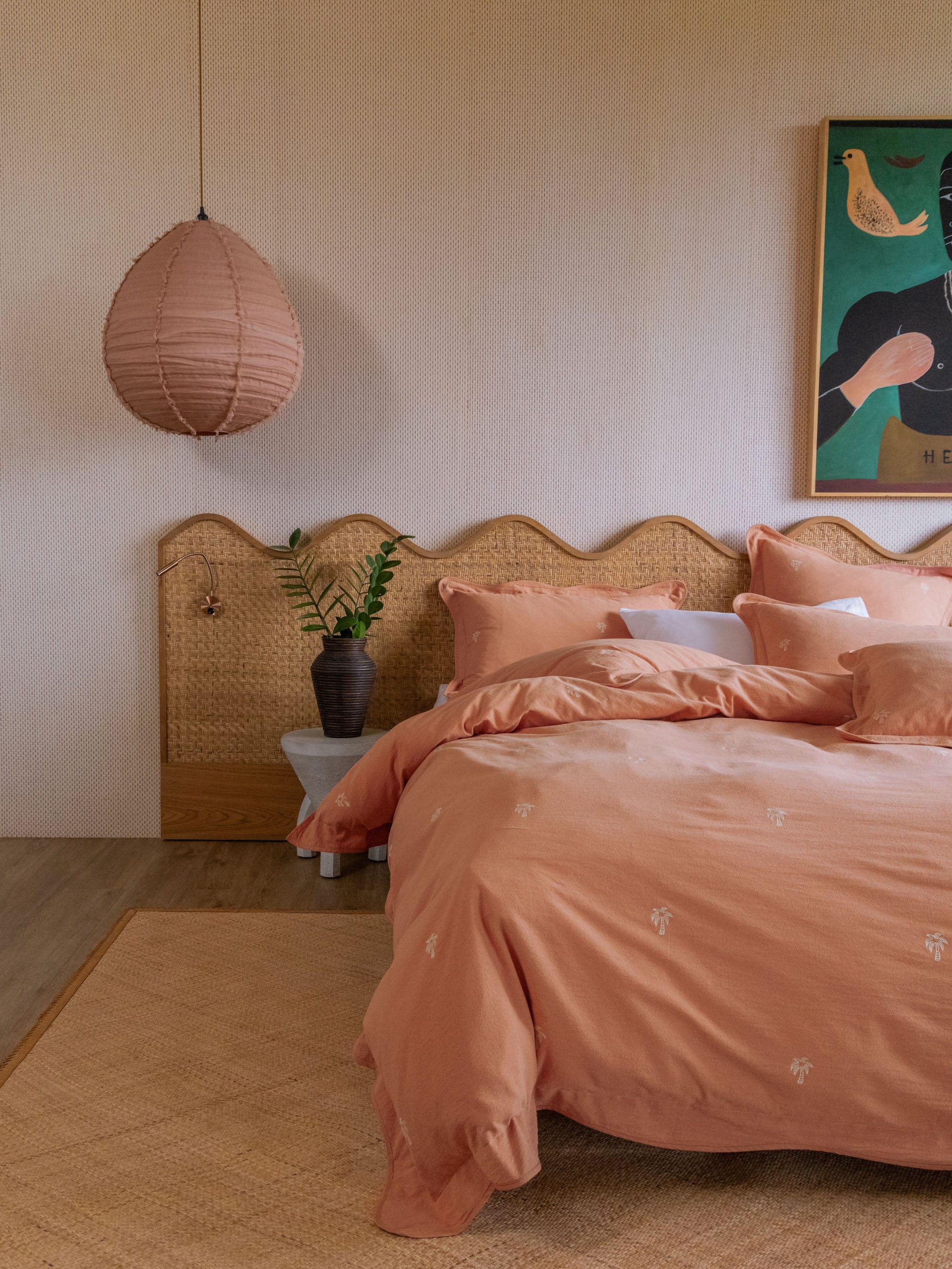 Linen House Palmier Quilt Cover Set