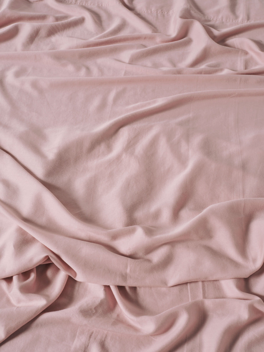 LINEN HOUSE SURF WASH | DUSTY ROSE SHEET SET