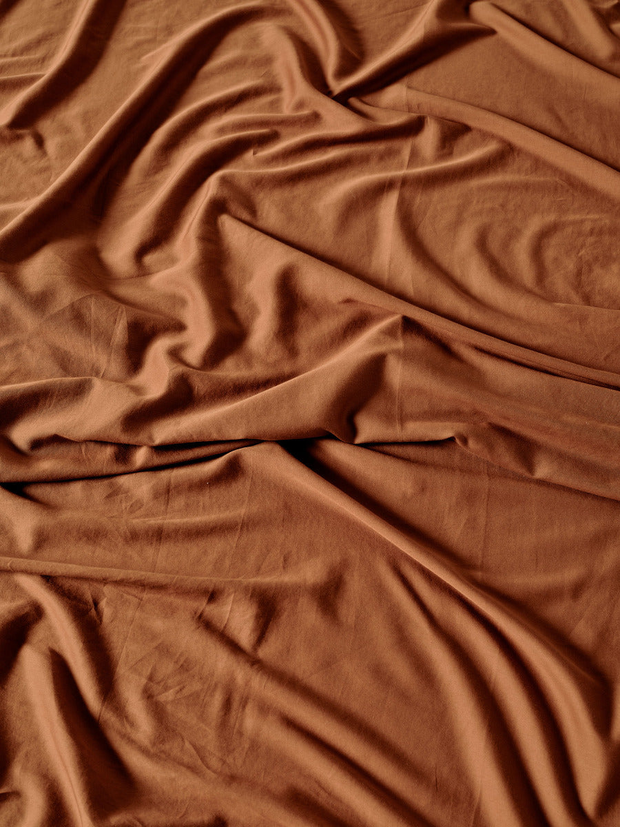 LINEN HOUSE SURF WASH | RUST SHEET SET