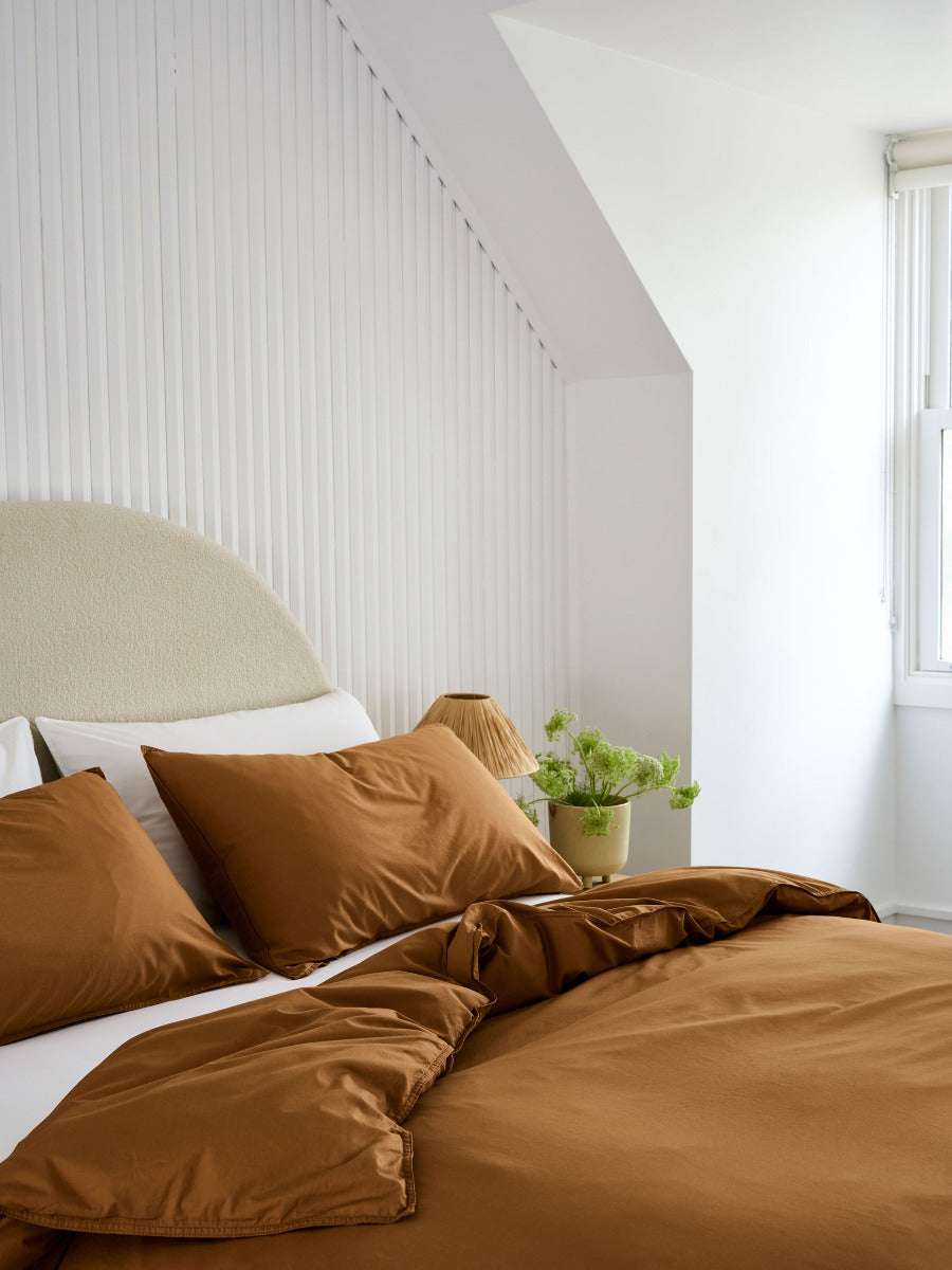 LINEN HOUSE TERRA CINNAMON QUILT COVER SET (Copy) Linen House