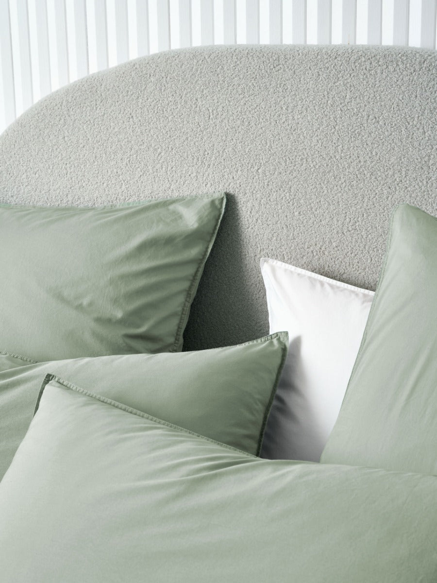 LINEN HOUSE VINTAGE TERRA | JADE QUILT COVER Linen House