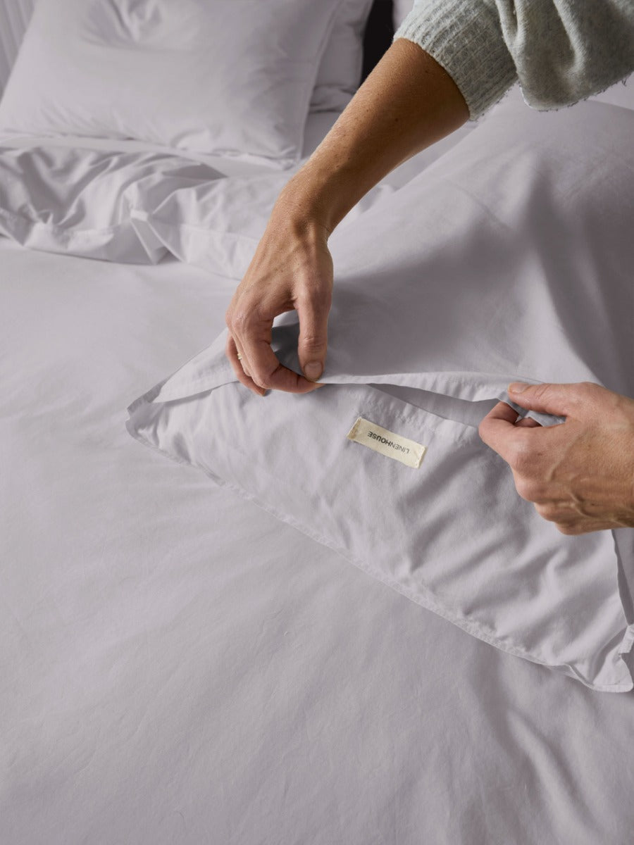 LINEN HOUSE VINTAGE TERRA | LAVENDER QUILT COVER Linen House