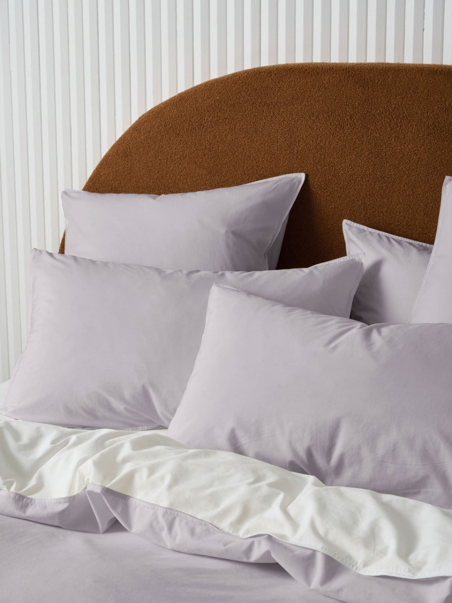 LINEN HOUSE VINTAGE TERRA | LAVENDER QUILT COVER Linen House