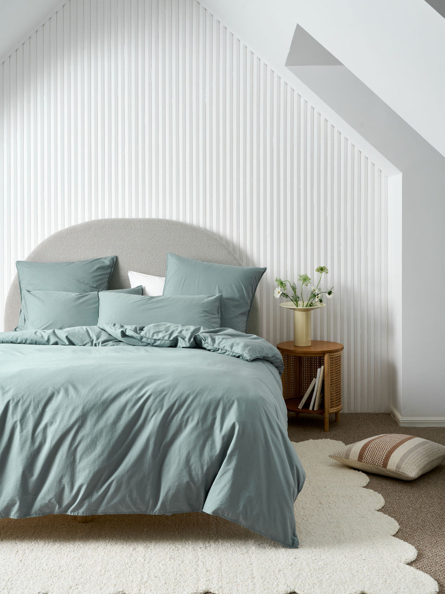 LINEN HOUSE TERRA OCEAN  QUILT COVER SET Linen House