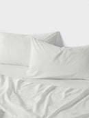 LINEN HOUSE TERRA SNOW SHEET SET Linen House