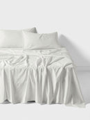 LINEN HOUSE TERRA SNOW SHEET SET Linen House