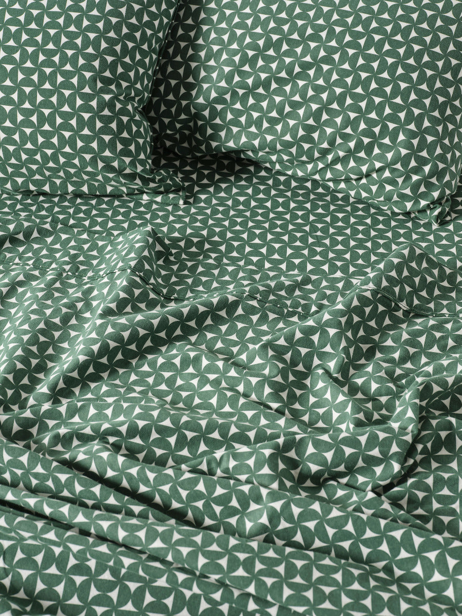 LINEN HOUSE PLAIN DYED FLANNELETTE  - TYRA FOREST Linen House