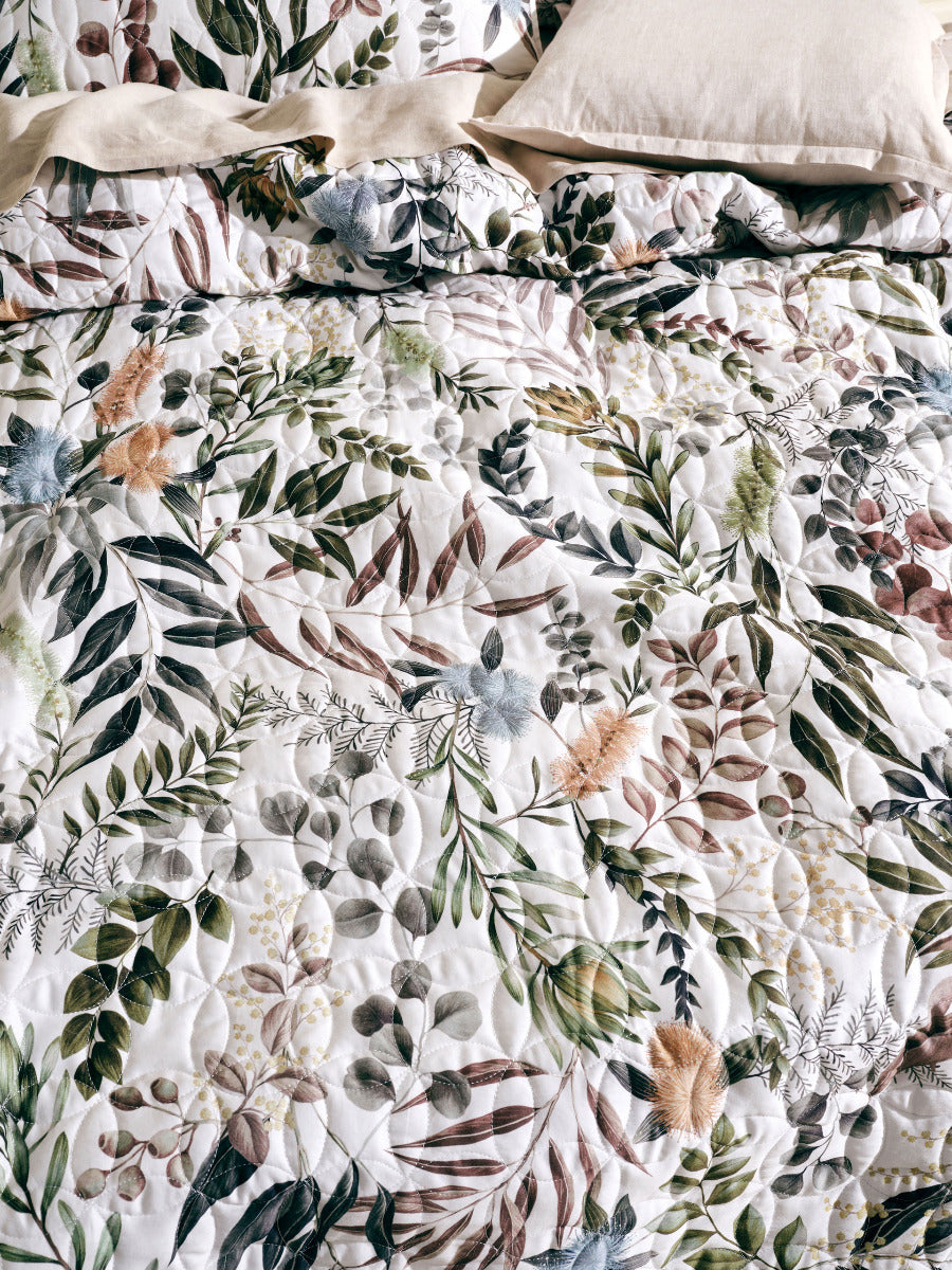 Linen House Willamine Vanilla Quilt Cover Set