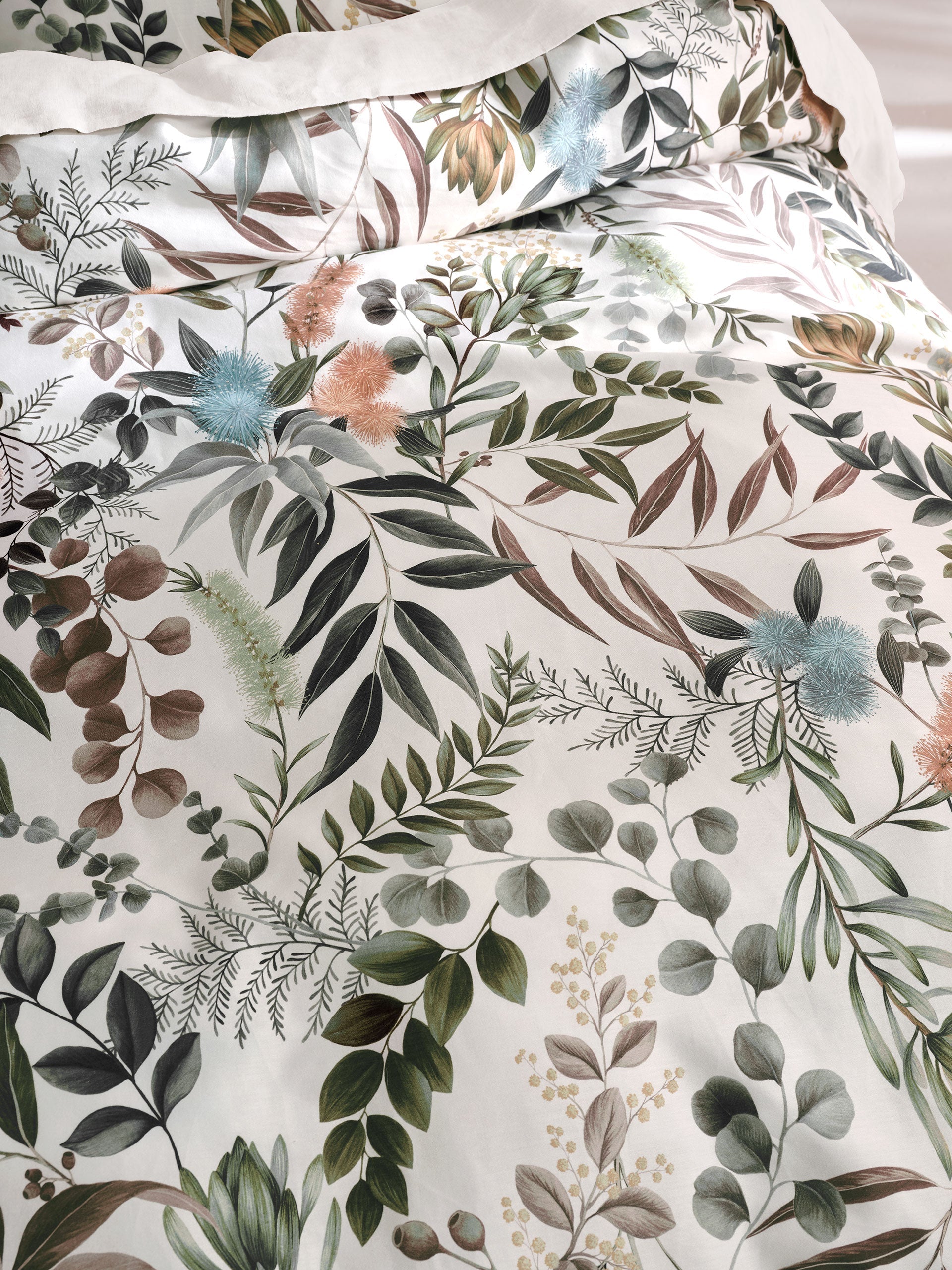 Linen House Willamine Vanilla Quilt Cover Set