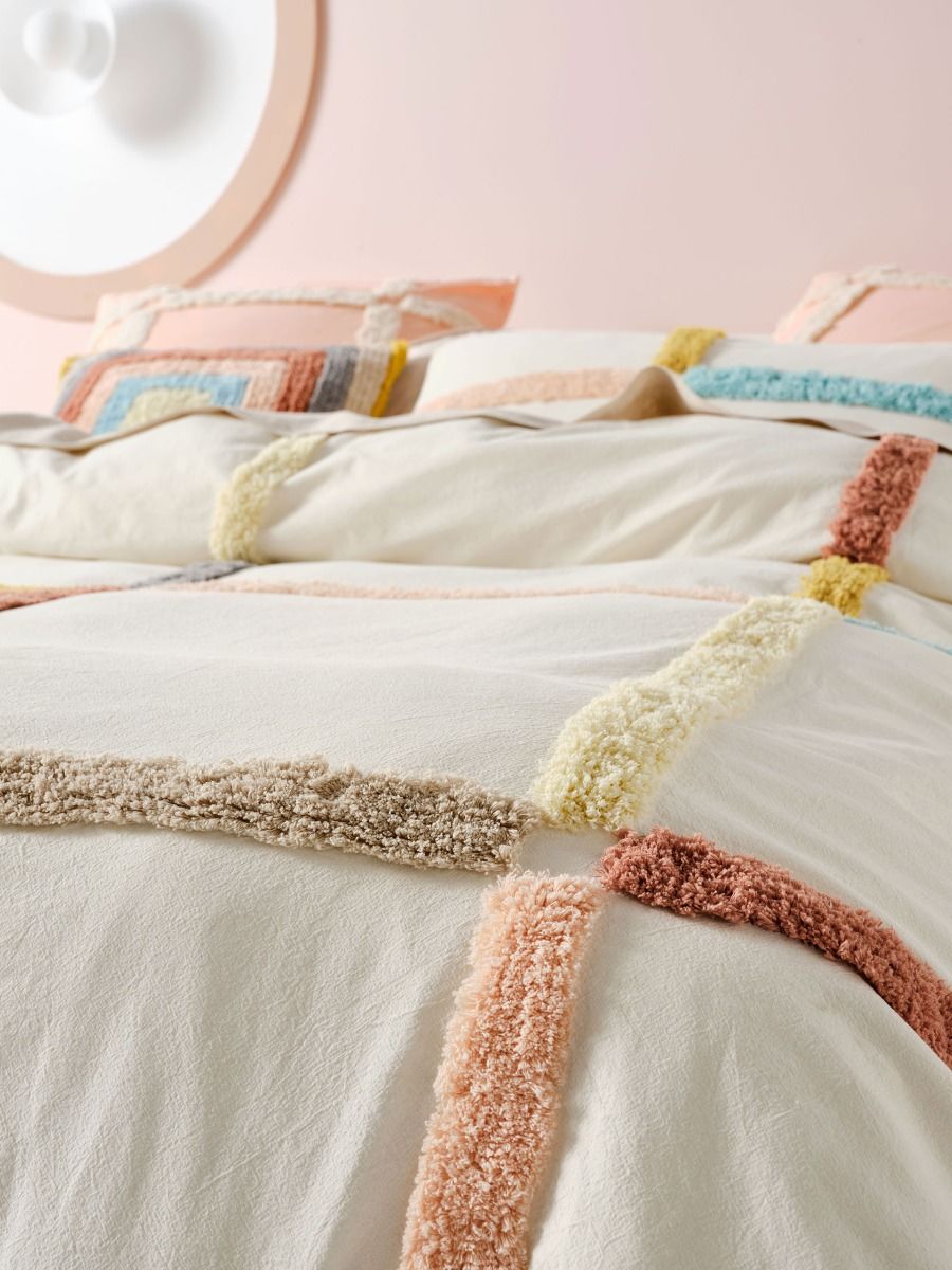 LINEN HOUSE AREZZO QUILT COVER SET Linen House