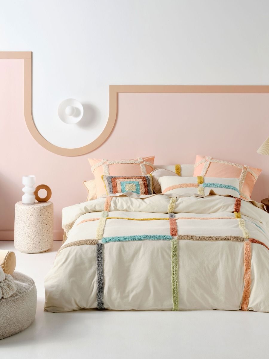 LINEN HOUSE AREZZO QUILT COVER SET Linen House