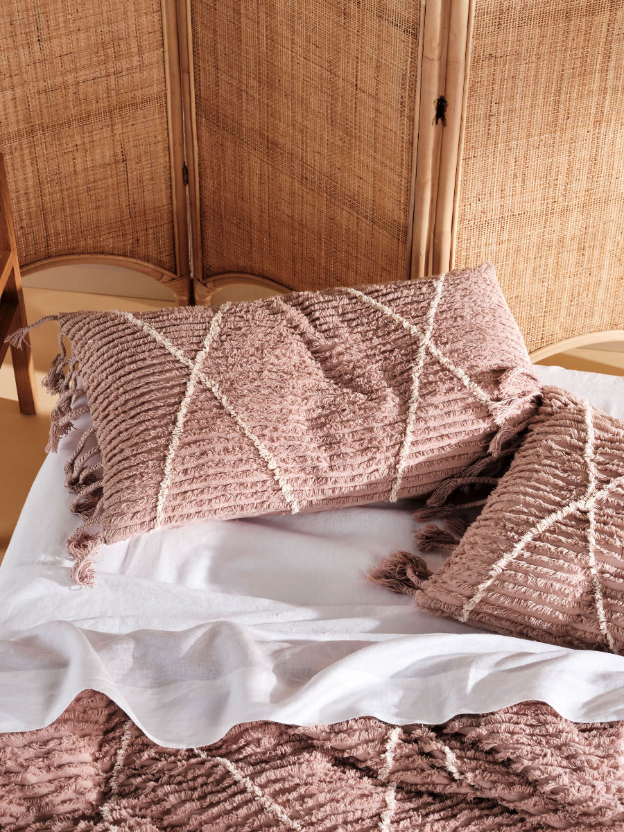 LINEN HOUSE ASHA DUSK QUILT COVER SET Linen House