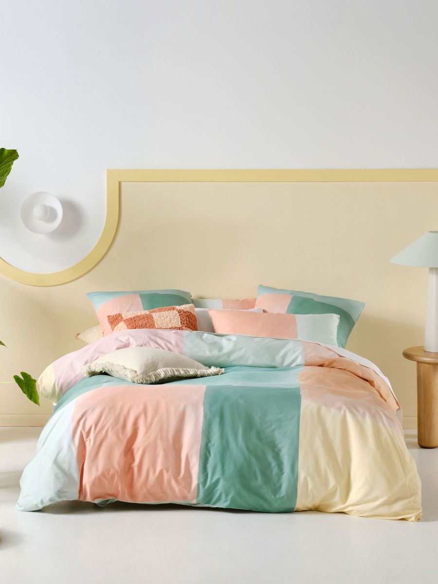 LINEN HOUSE MATTONI QUILT COVER SET Linen House