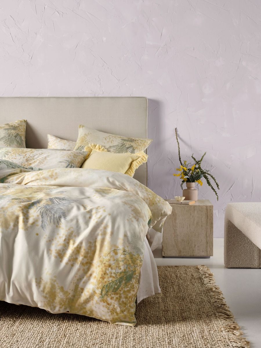 LINEN HOUSE MIMOSA QUILT COVER SET Linen House