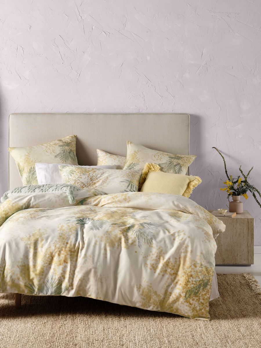 LINEN HOUSE MIMOSA QUILT COVER SET Linen House