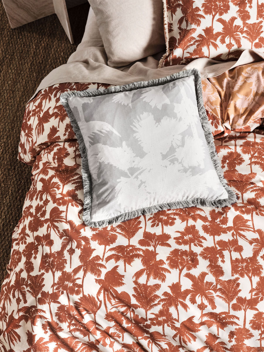 LINEN HOUSE TOURELLES PAPRIKA QUILT COVER SET Linen House