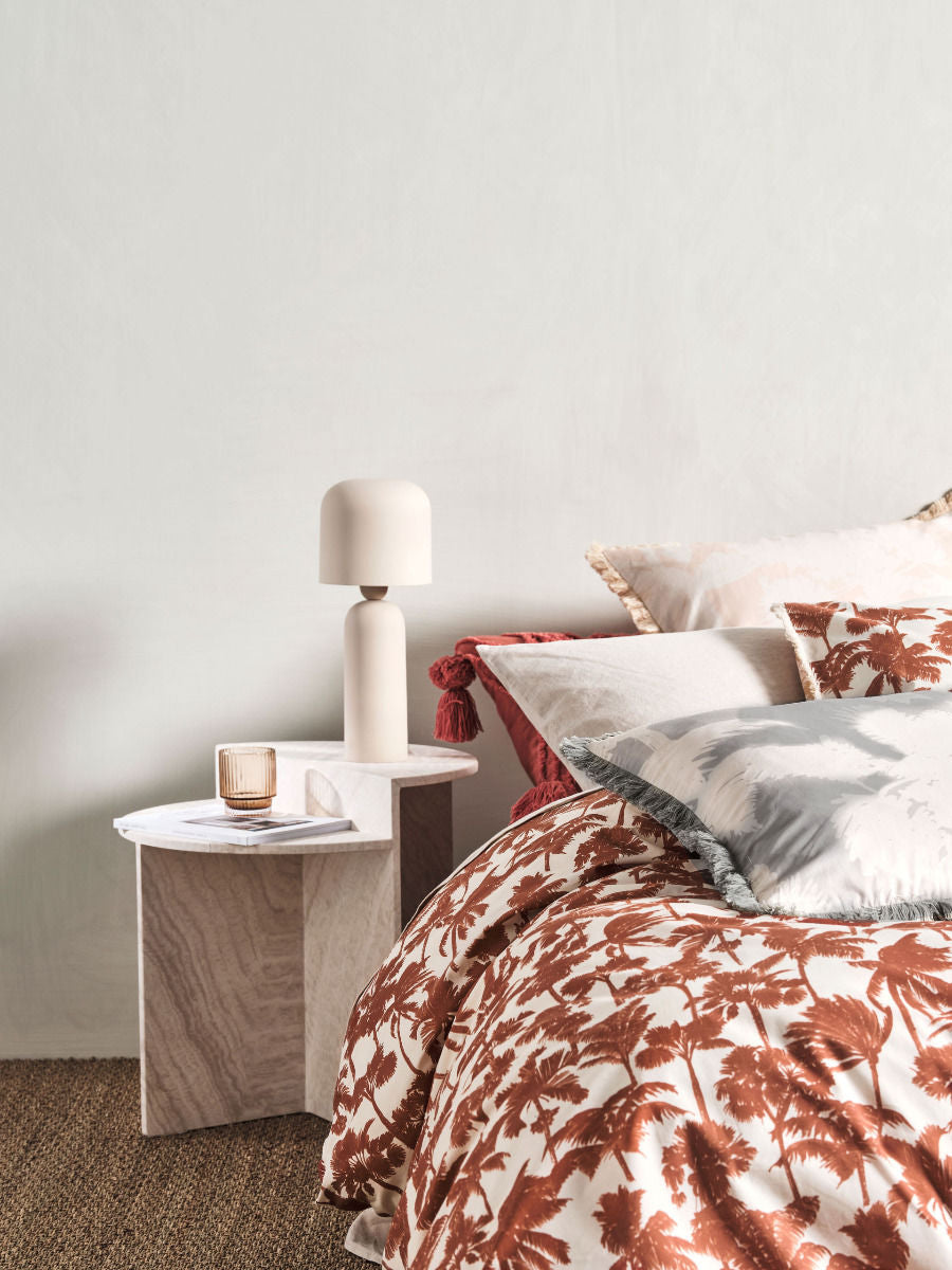 LINEN HOUSE TOURELLES PAPRIKA QUILT COVER SET Linen House