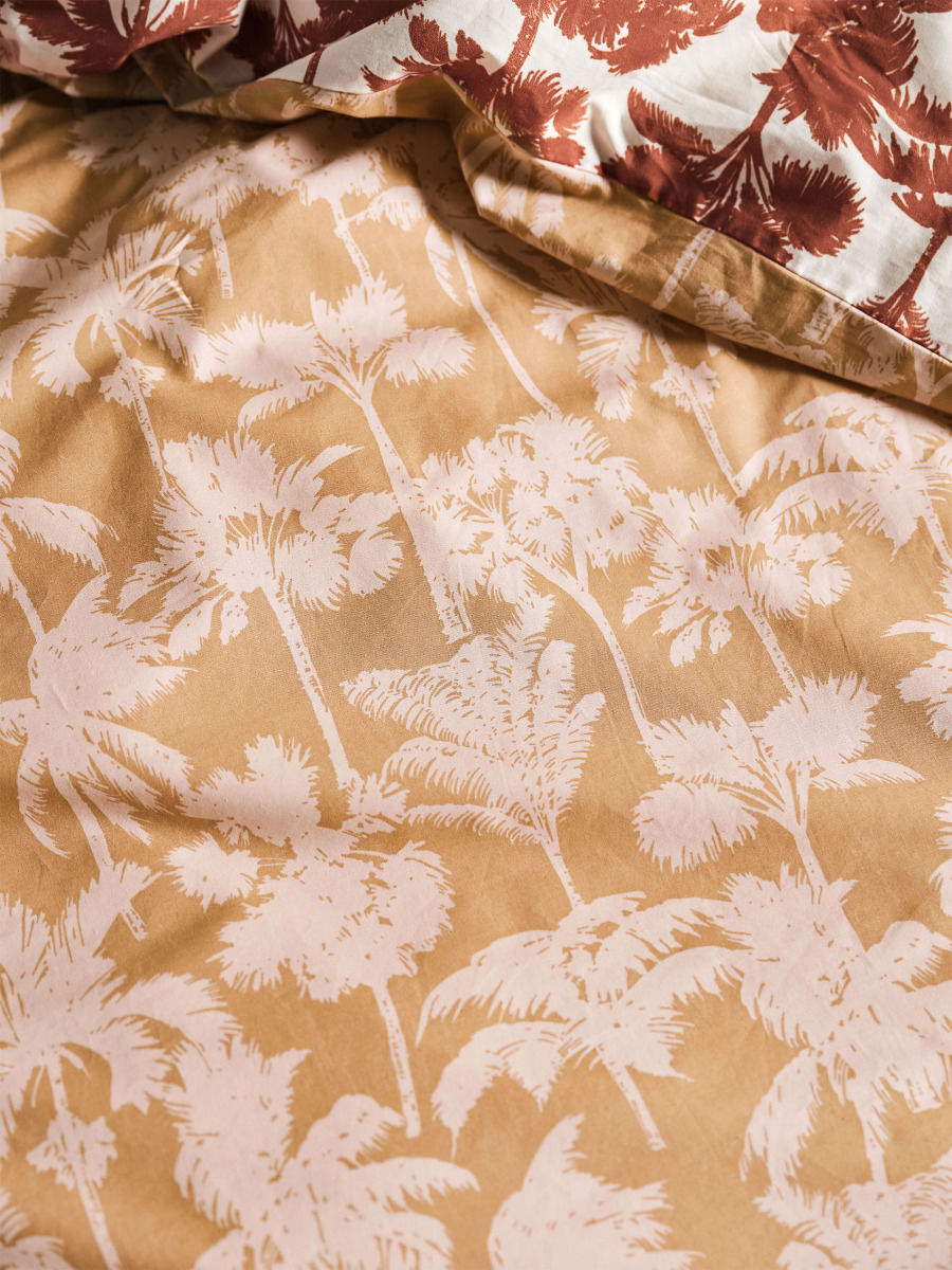 LINEN HOUSE TOURELLES PAPRIKA QUILT COVER SET Linen House