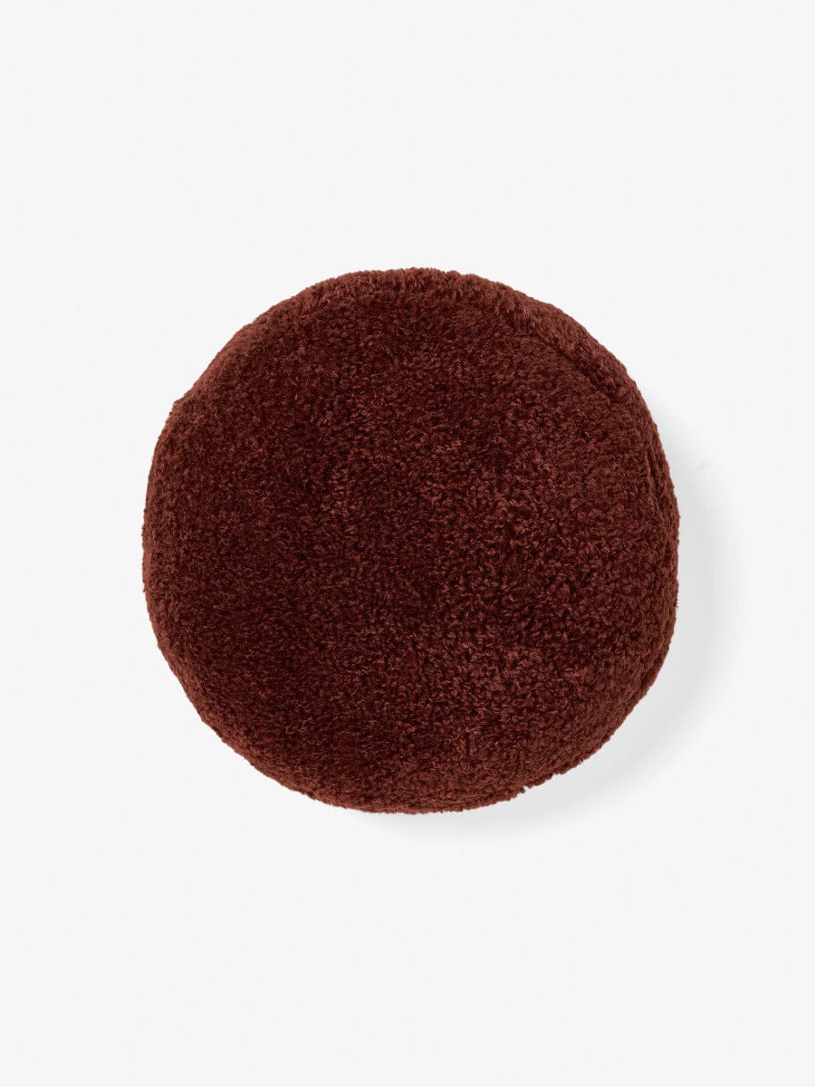 Linen House Pillows/Cushions Chestnut LINEN HOUSE SHETLAND ROUND CUSHION