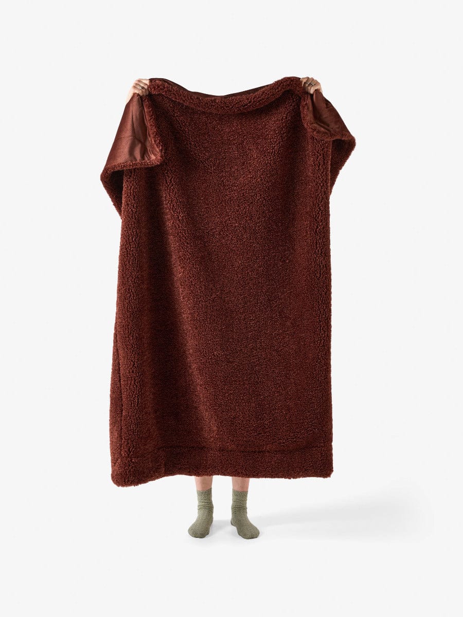 Linen House Pillows/Cushions Chestnut LINEN HOUSE SHETLAND THROW