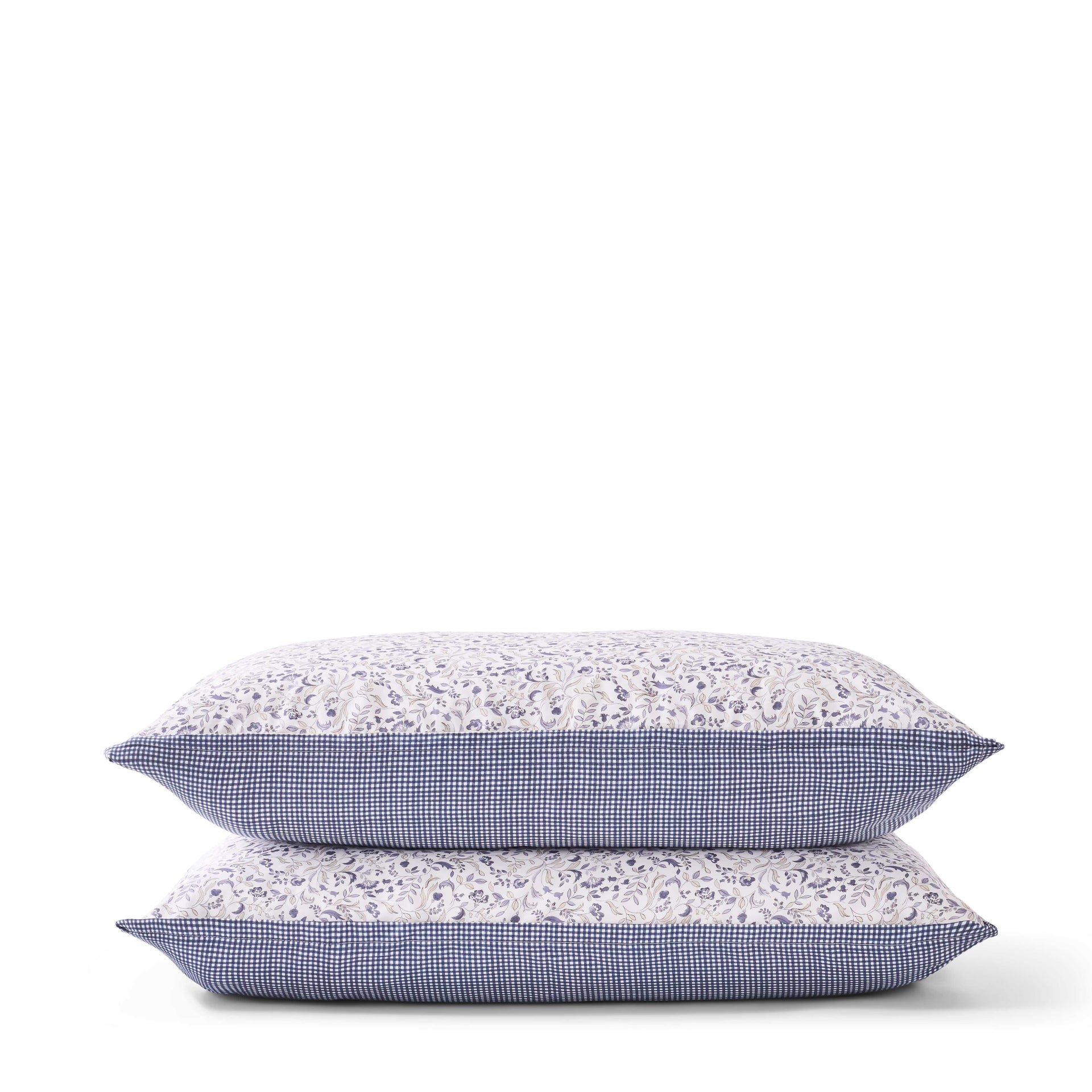 Linen House Bath Mat Christy | Ditsy Gingham Blue Quilt Cover Set