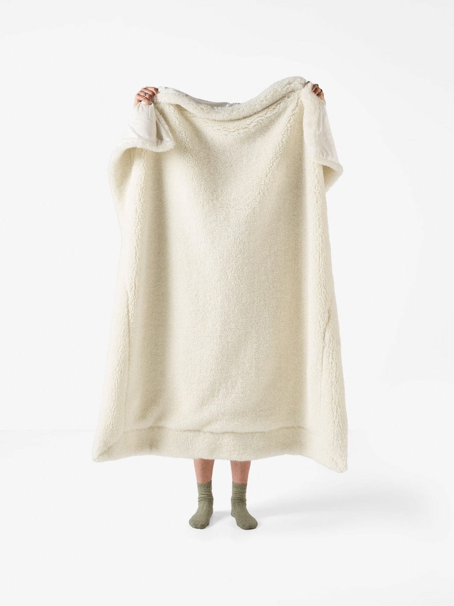 Linen House Pillows/Cushions Cream LINEN HOUSE SHETLAND THROW