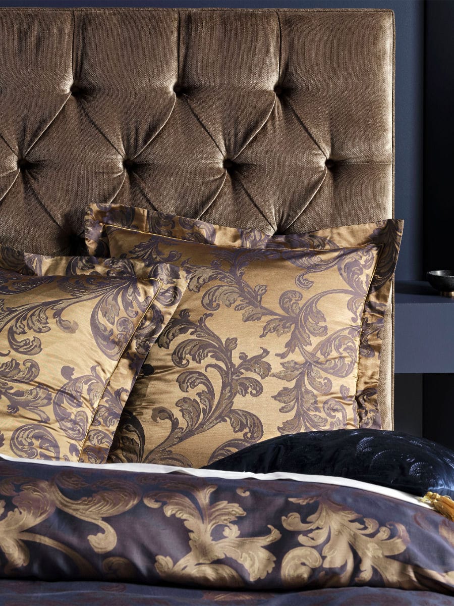 Linen House Quilt Cover GRACE BY LINEN VERITY NAVY QUILT COVER SET