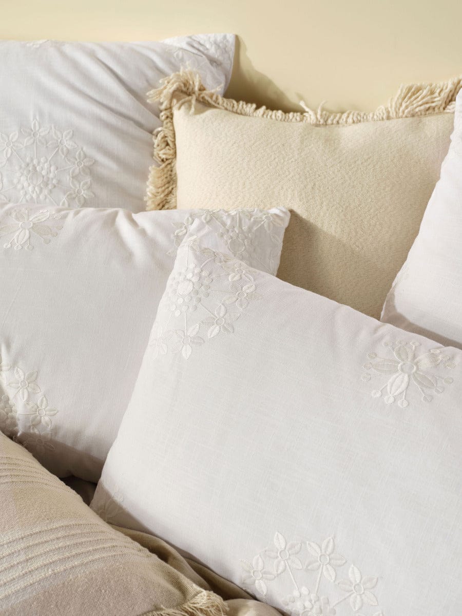 Linen House Quilt Cover LINEN HOUSE AMORE QUILT COVER SET - WHITE