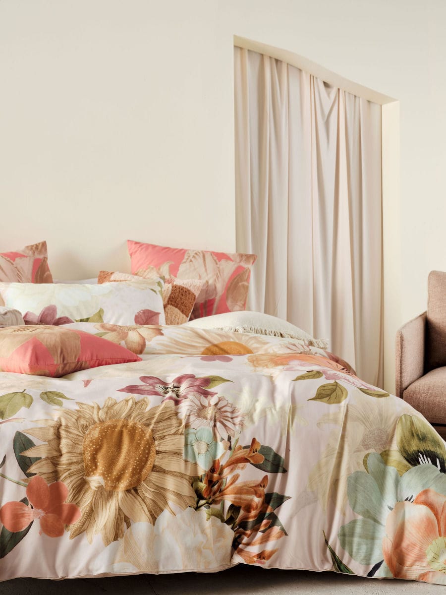 Linen House Quilt Cover LINEN HOUSE AMORINA QUILT COVER SET