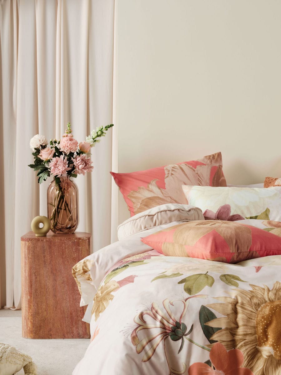 Linen House Quilt Cover LINEN HOUSE AMORINA QUILT COVER SET