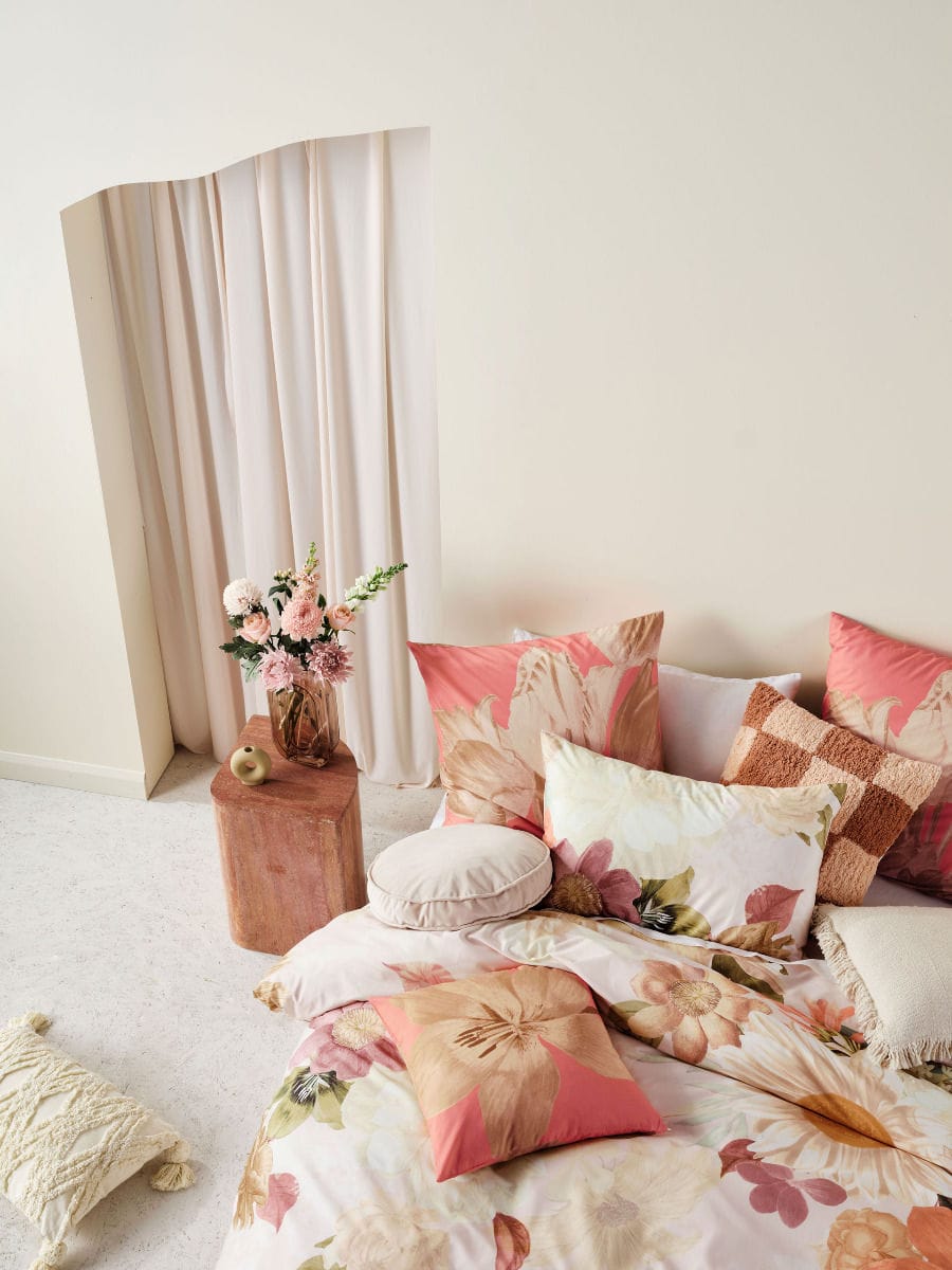 Linen House Quilt Cover LINEN HOUSE AMORINA QUILT COVER SET