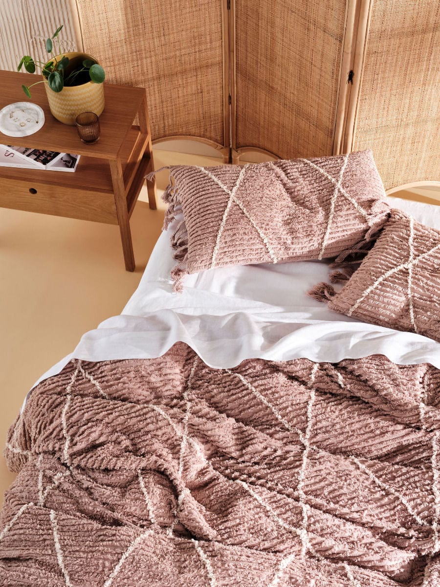 Linen House Quilt Cover LINEN HOUSE ASHA DUSK QUILT COVER SET