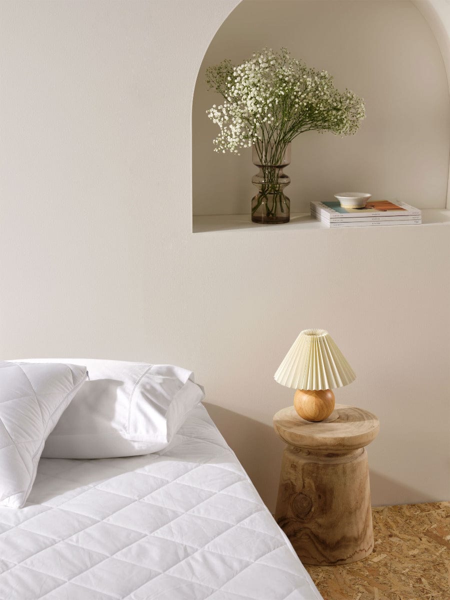 Linen House Pillows/Cushions LINEN HOUSE BAMBOO | WHITE SKB MATTRESS PROTECTOR